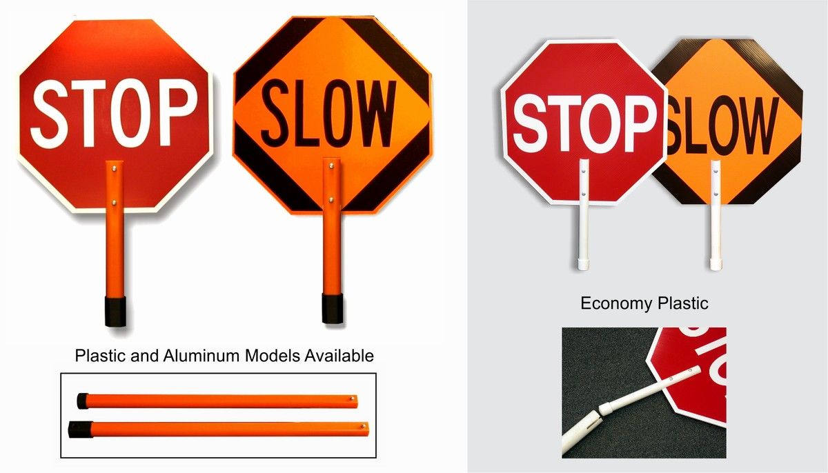 Stop & Slow Paddles - Rigid