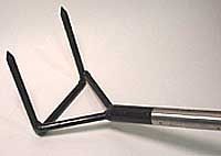 Arson Trash Hook With Steel Pole