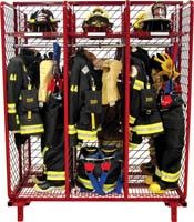 Red Rack Freestanding Double Sided Gear Rack