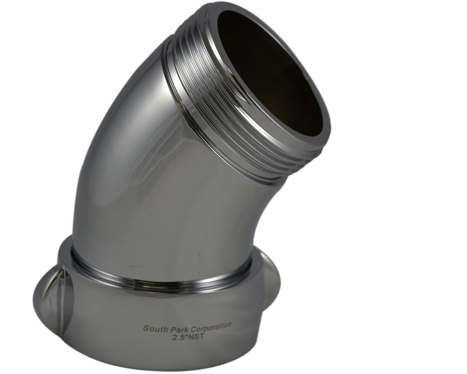 SE-3930 South Park Brass Chrome Plated, Apparatus Elbow 30 Degree