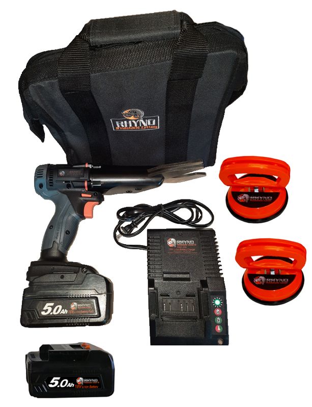 Rhyno 18V RHYNO3 Windshield Cutter Soft Carry Bag Kit