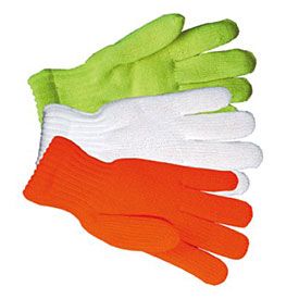 Acrylic Knit Pile Lined Traffic Gloves