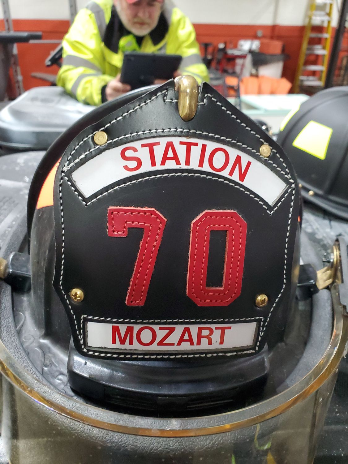 Custom Leather Shields