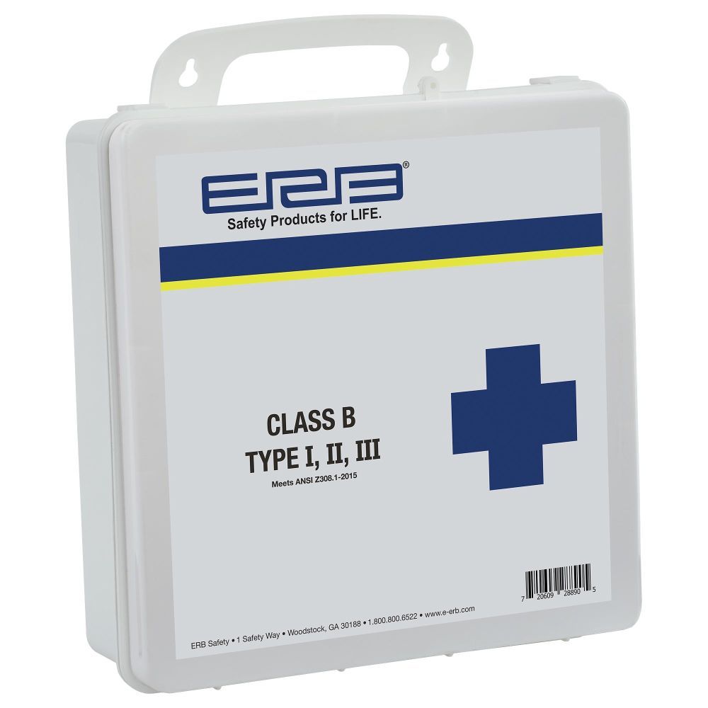 ERB WEL28890 ANSI First Aid Kit Plastic Case