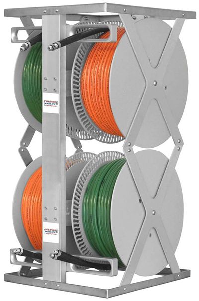 CMW 6315 Dual Electric Rewind Rescue Reel