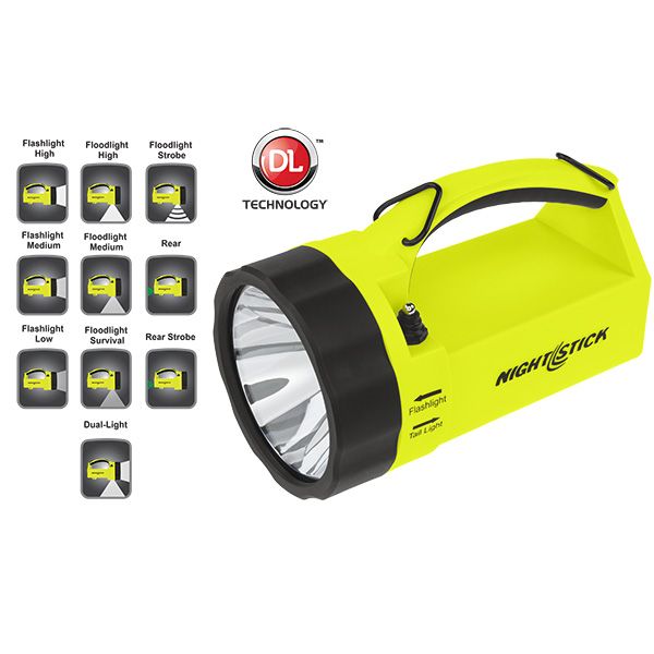 XPR-5580 Nightstick Intrinsically Safe Dual-Light™ Lantern - Rechargeable