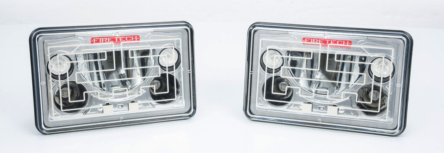 Firetech  HiViz LED 4 X 6 Heated Head Light