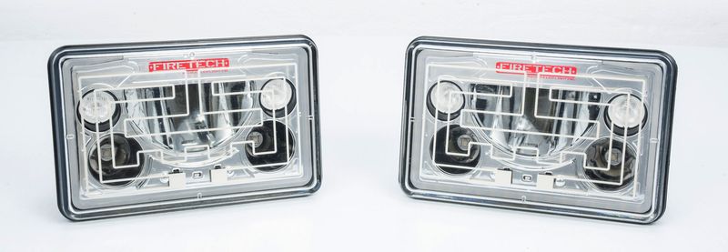Firetech  HiViz LED 4 X 6 Heated Head Light