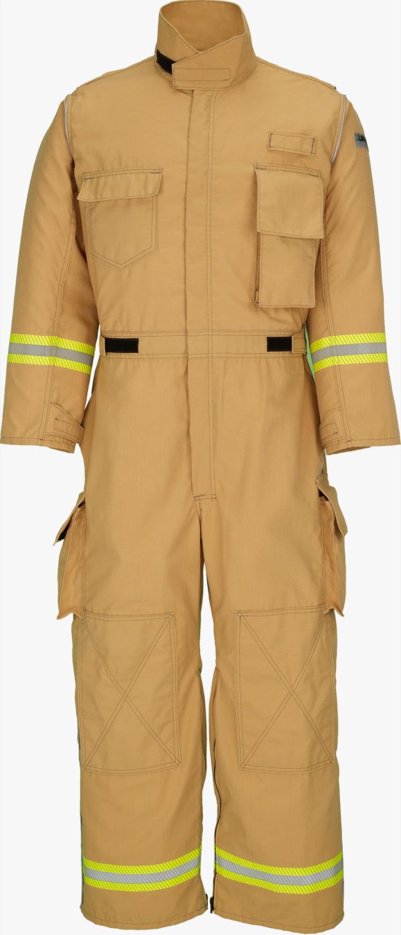 Lakeland  Dual Certified Coverall 6.5oz. Defender® M Gold Rip-Stop