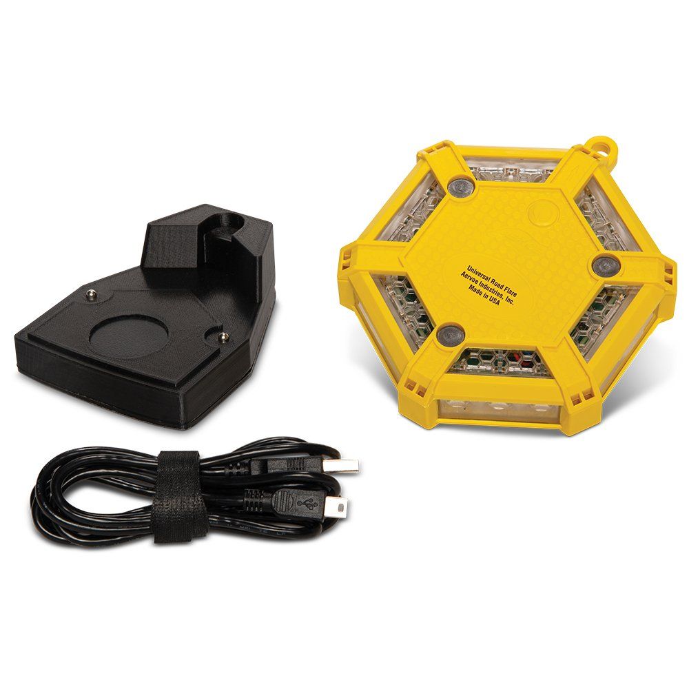 11640 Universal Road Flare Pack Kit Amber LEDs Singles