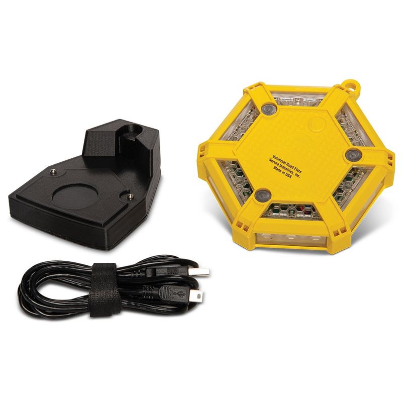 11640 Universal Road Flare Pack Kit Amber LEDs Singles