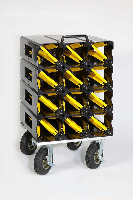 CM6060-12 Cylinder Mate Cart (12-60 minute SCBA cylinders)