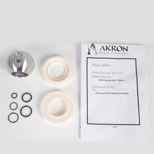 Akron Brass Field Service/Conversion Kit with Metal Ball for Swing-Out Valves Akron Brass Field Service/Conversion Kit with Metal Ball for Swing-Out Valves
