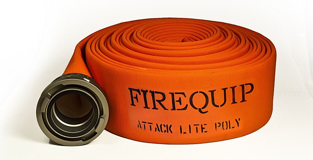 5" LDH Attack Lite-Poly  DJ Large Diameter Hose 5" Storz Couplings