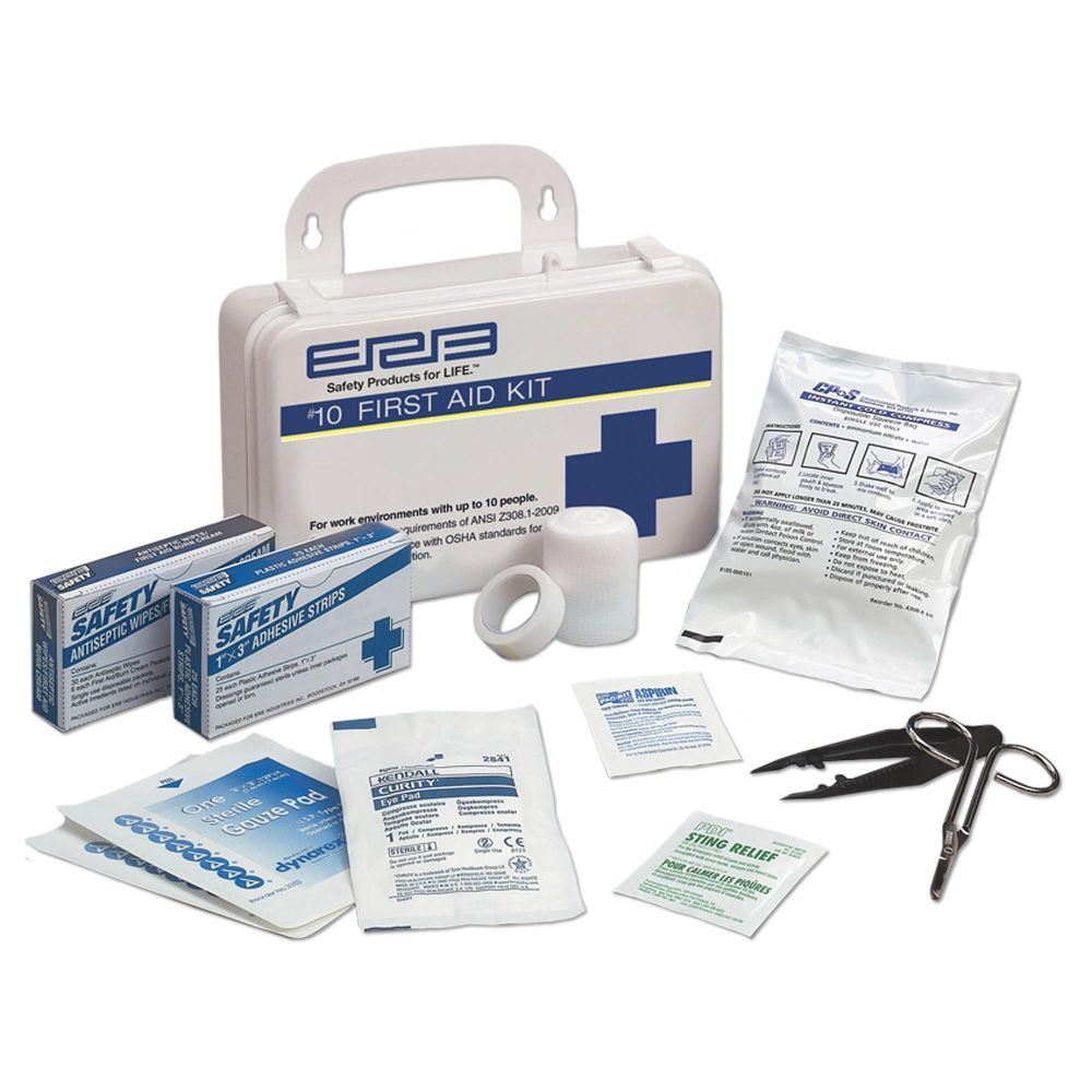 ERB WEL17131 First Aid Kit Plastic Case ERB WEL17131 First Aid Kit Plastic Case
