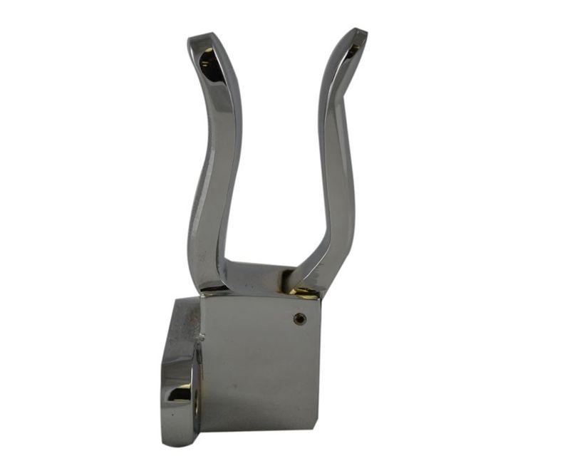 SMP5901C South Park Side Mount Pike Pole Holder Brass Chrome Plated, Equipment Mounting Bracket