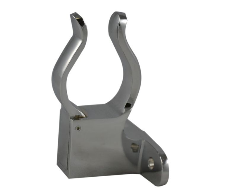 SMA52 South Park Side Mount Axe Handle Holder Brass Chrome Plated