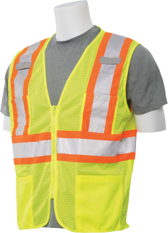 ERB S383P Class 2 Mesh Zipper Vest