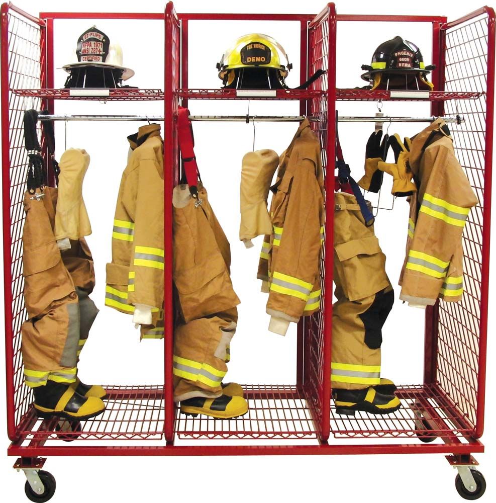 Ready Rack S.O.S. PPE Storage 3 Section Ready Rack S.O.S. PPE Storage 3 Section