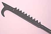 Gator-Back Hook Fiberglass Pole