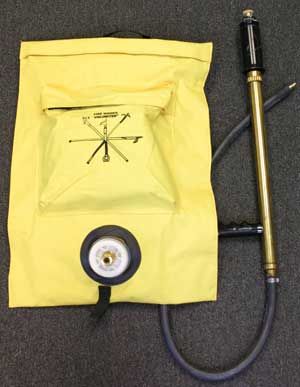 Collapsible Soft-Pak with Brush Pump
