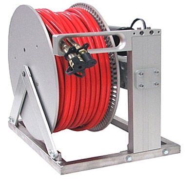CMW 6015 6000 PSI Single Electric Rewind Breathing Air Reel CMW 6015 6000 PSI Single Electric Rewind Breathing Air Reel
