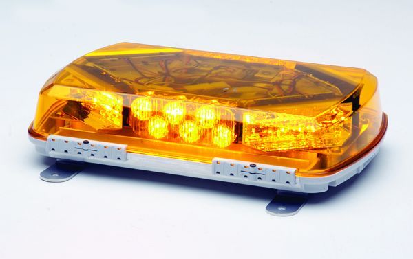 11" Whelen Century Series Single Color LED Mini Lightbars with Aluminum Base