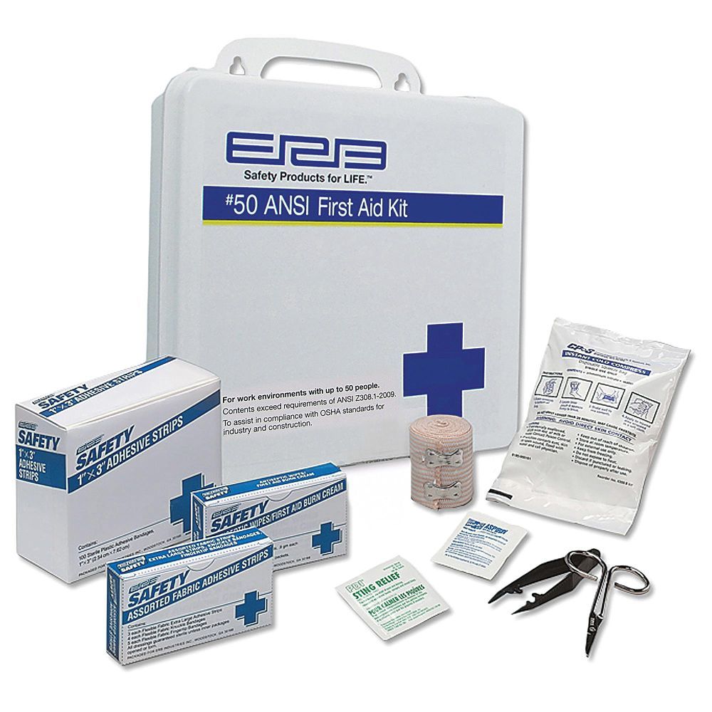 ERB WEL17136 First Aid Kit Plastic Case ERB WEL17136 First Aid Kit Plastic Case