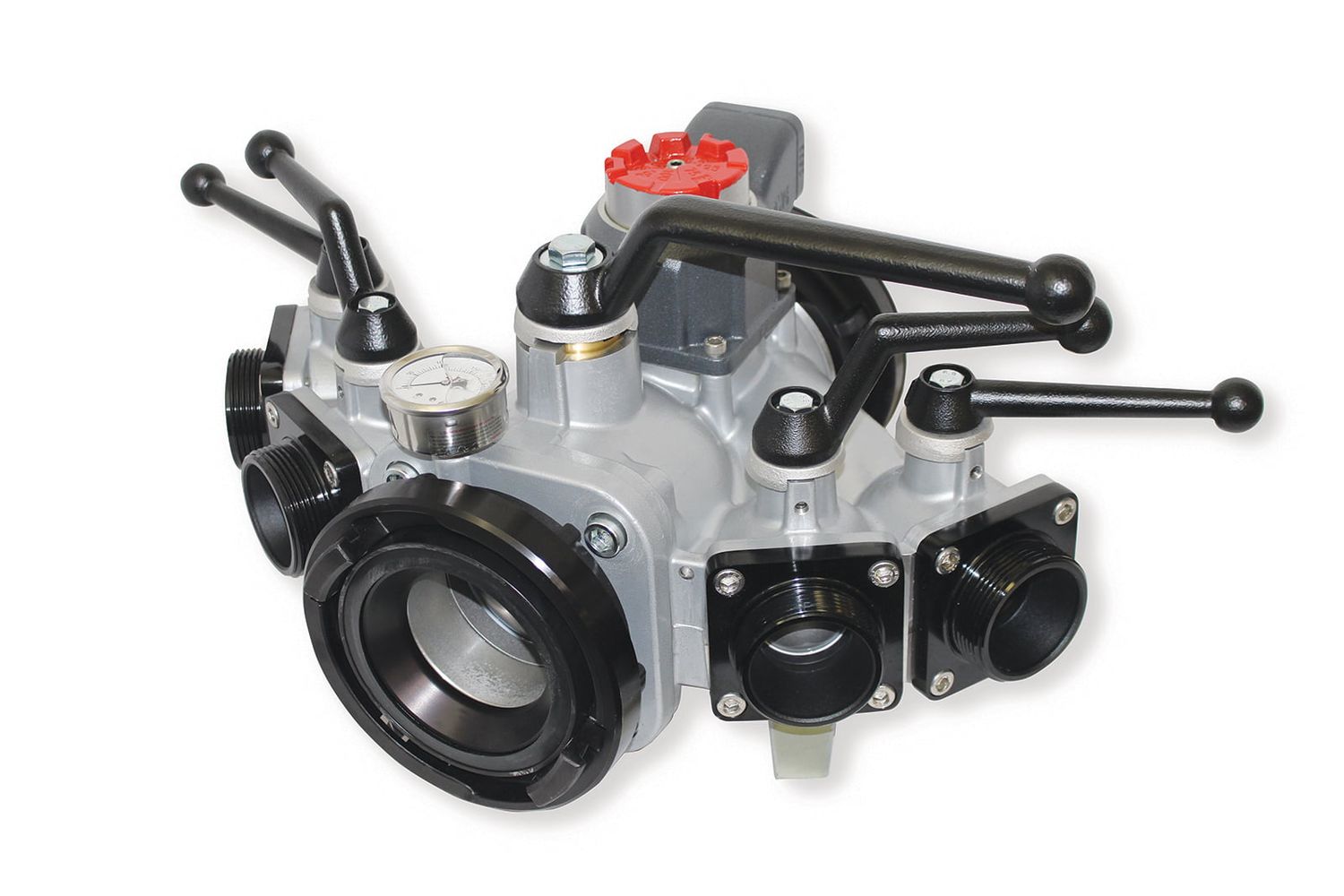 Kochek 51K 5-Way Manifold Storz Out x Storz In x (4) Male Out