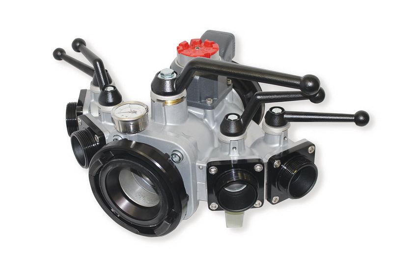 Kochek 51K 5-Way Manifold Storz Out x Storz In x (4) Male Out