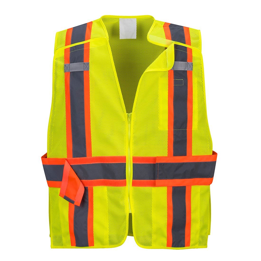 Portwest US385 - Hi-Vis Contrast Expandable Breakaway Mesh Vest Portwest US385 - Hi-Vis Contrast Expandable Breakaway Mesh Vest
