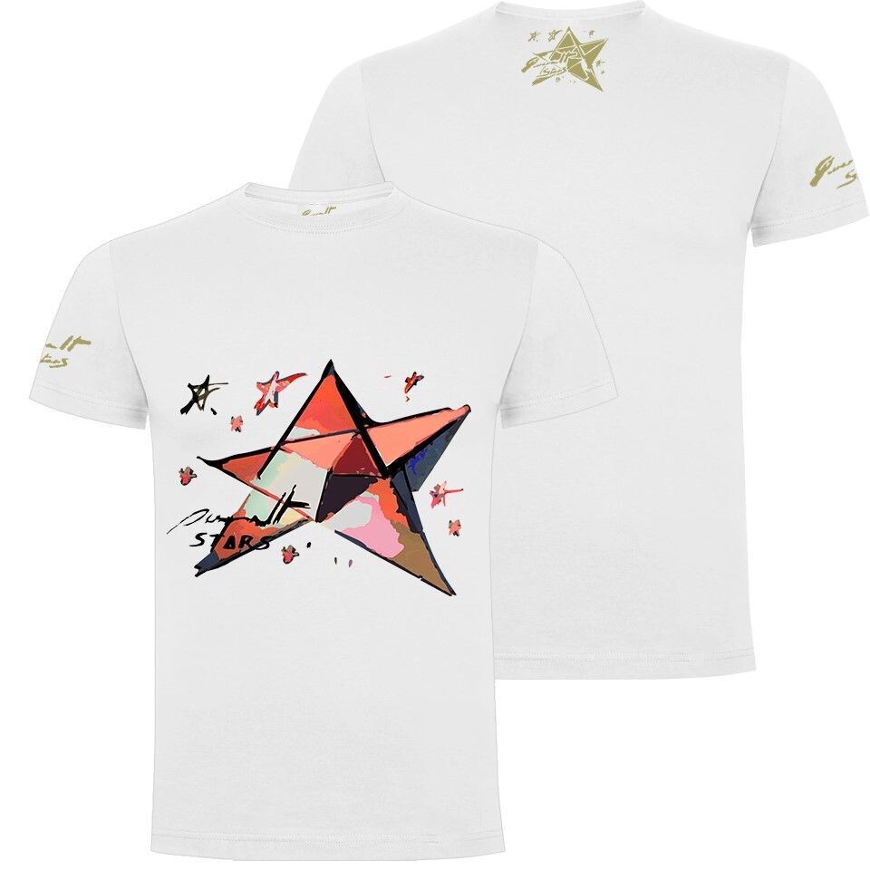 CAMISETA ESTRELLA NARANJA DELANTE