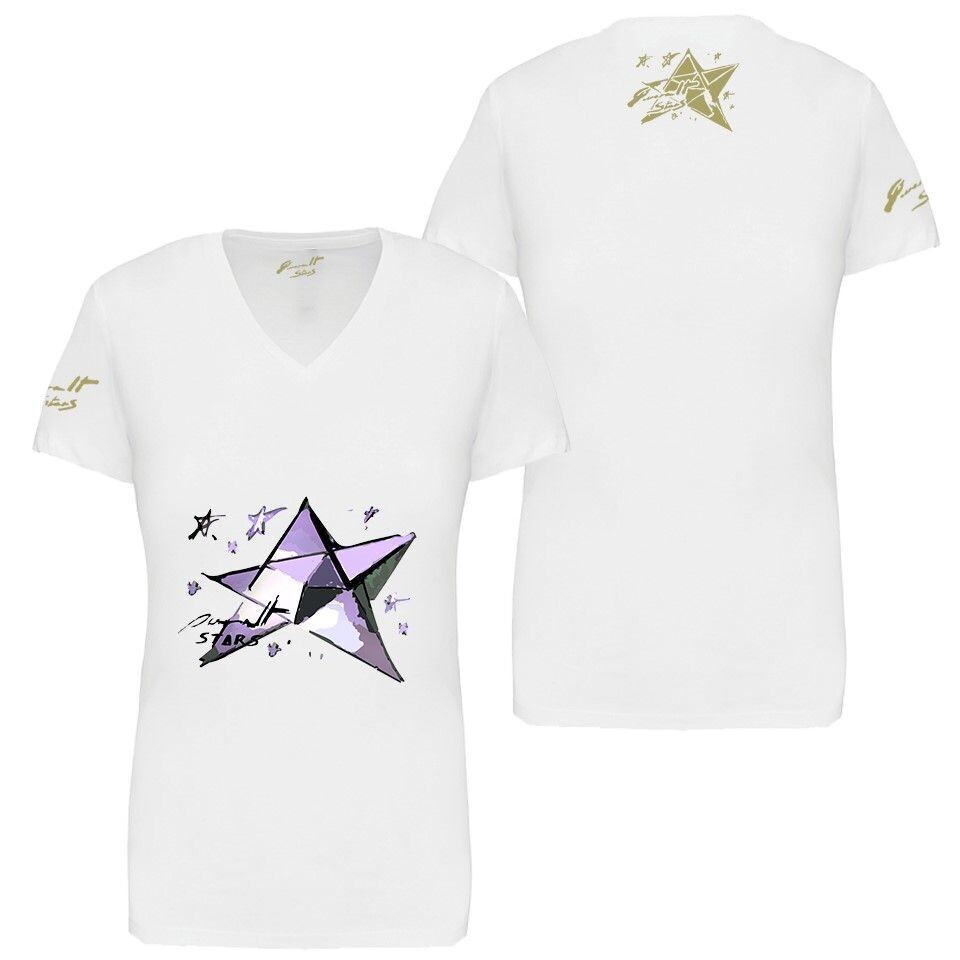 CAMISETA ESTRELLA LILA DELANTE