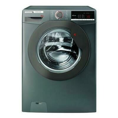 Hoover H3W58TGGE -8kg Washing Machine- Graphite.( Available From 10/4)