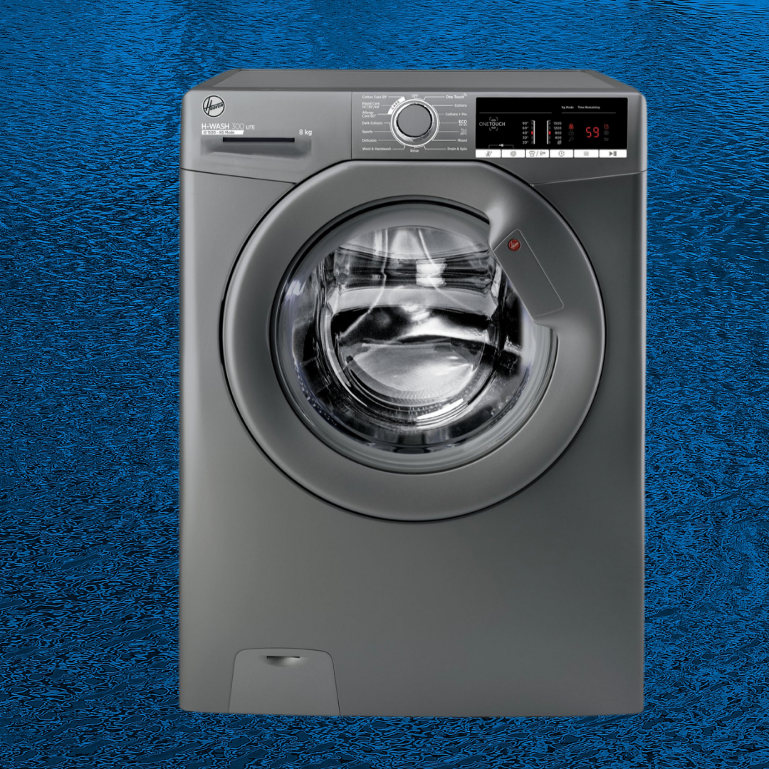 Hoover H3W58TGGE -8kg Washing Machine- Graphite. (Available From 8/3)