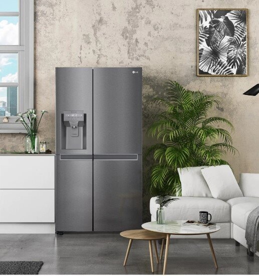 Lg frost online free fridge freezer