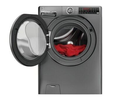 Hoover H3WPS496TMRR6- 9kg Washing Machine- Graphite( Available 26/4)