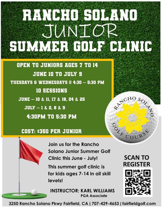 Summer Junior Golf Clinics