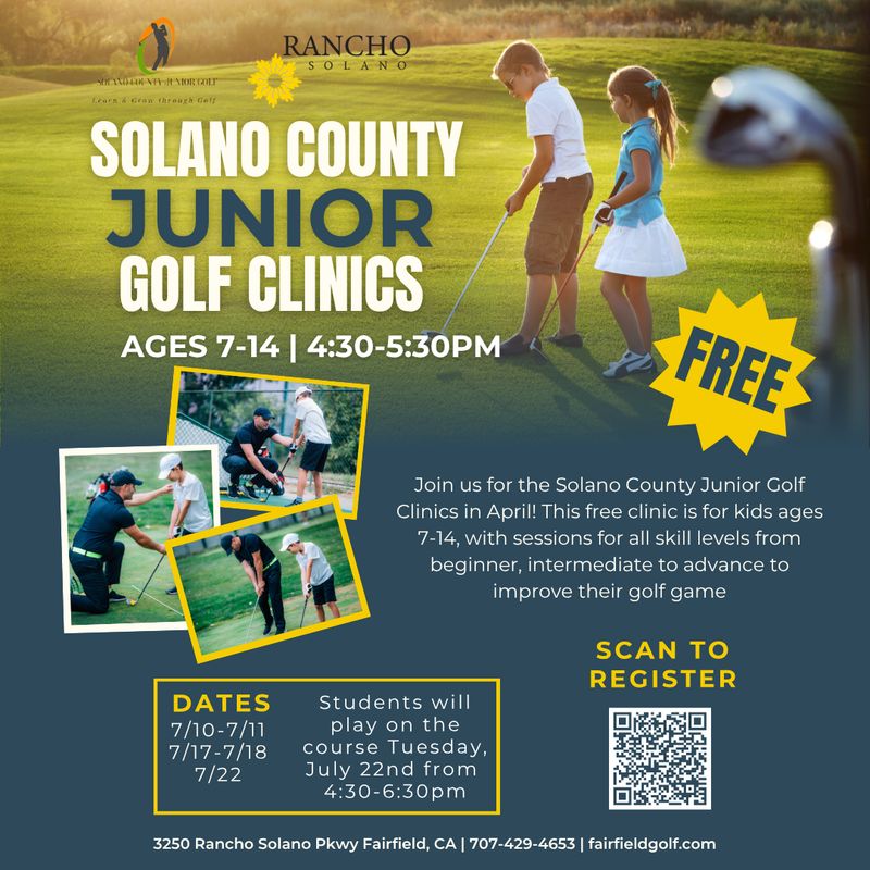 Solano County Junior Golf Clinic