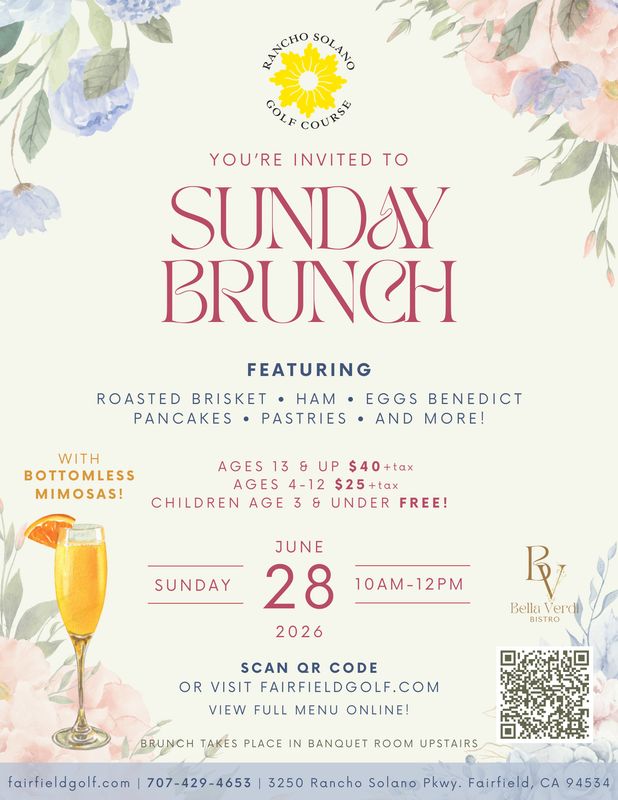 Sunday Brunch at Rancho Solano Golf Course
