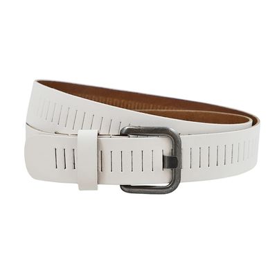 Perfo Belt Sale - White