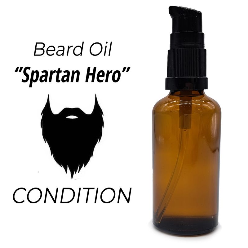 Beard Oil - Condition with Spartan Hero 50ml