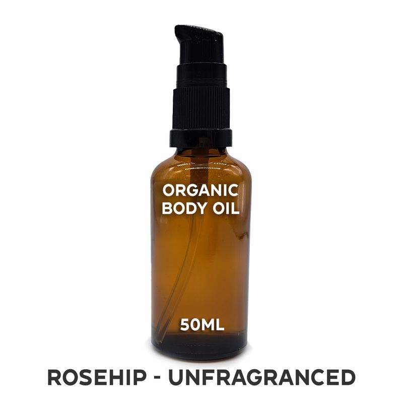 Organic Body Oil 50ml - Rosehip (Unfragranced)