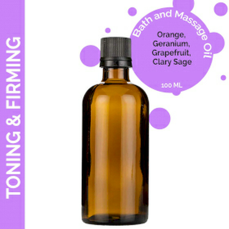 Bath &amp; Massage Oil - 100ml Toning and Firming