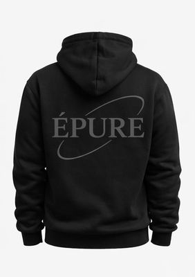 ÉPURE - Hoodie Black 006