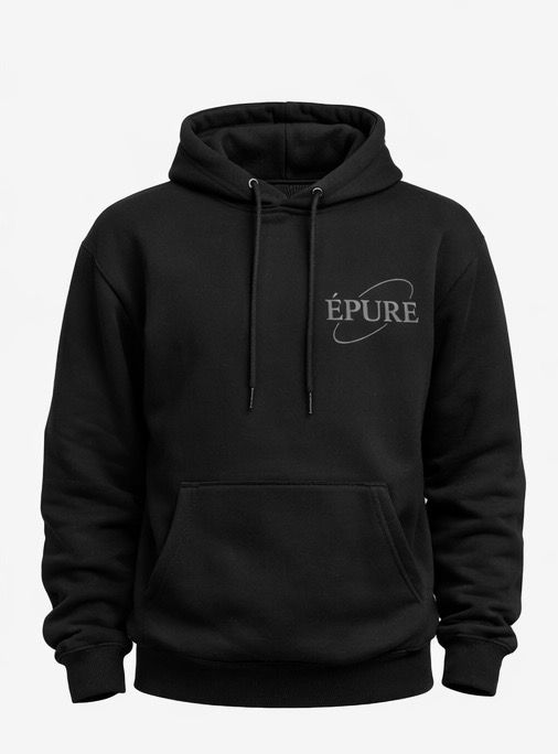 ÉPURE - Hoodie Black 006