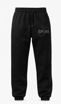 ÉPURE - Broek Black 007