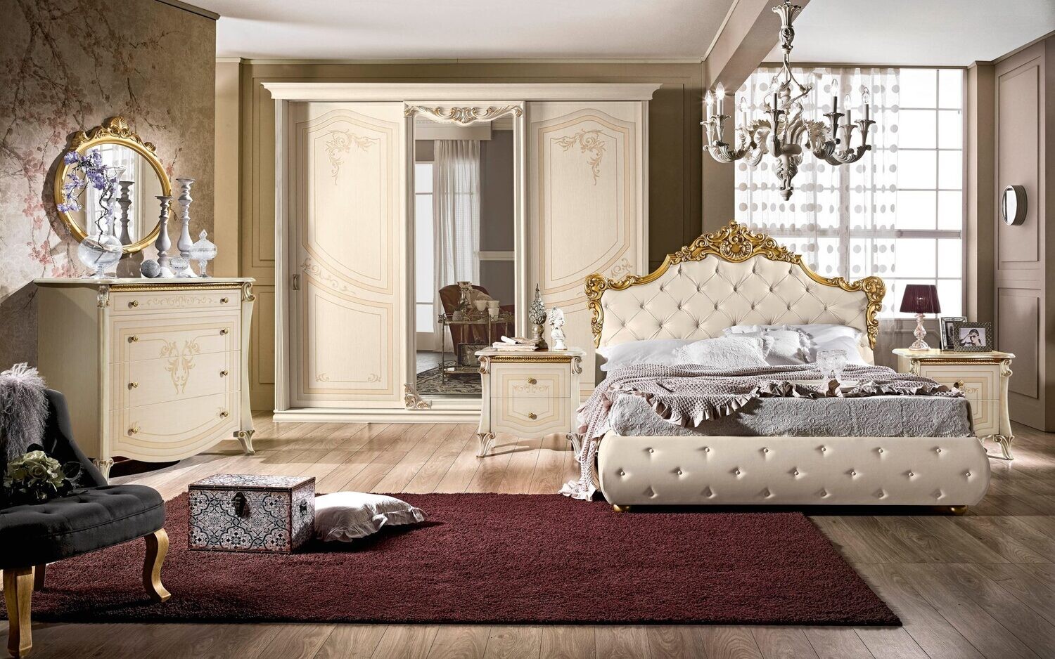 ​CAMERA DA LETTO CARMEN
ACCESSORIATA DI TUTTO, CHIAVI IN MANO!