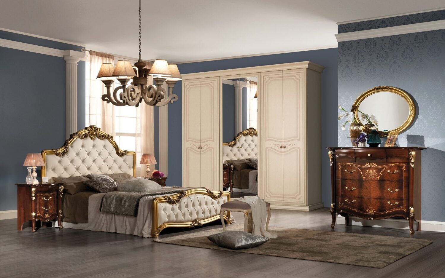 ​CAMERA DA LETTO RAFFAELLO
ACCESSORIATA DI TUTTO, CHIAVI IN MANO!