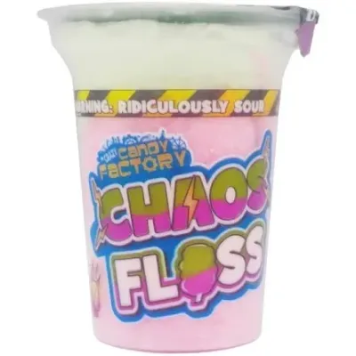 Crazy Candy Floss/ War Heads - Sour Apple &amp; Watermelon